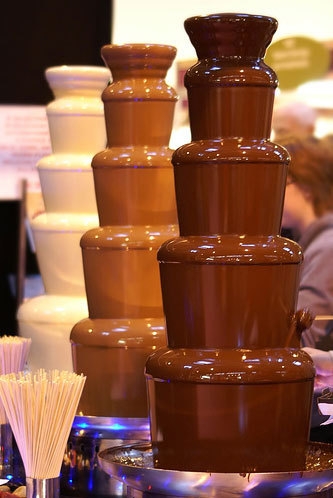 Vendo cascadas de chocolate para fiestas tamaño grande