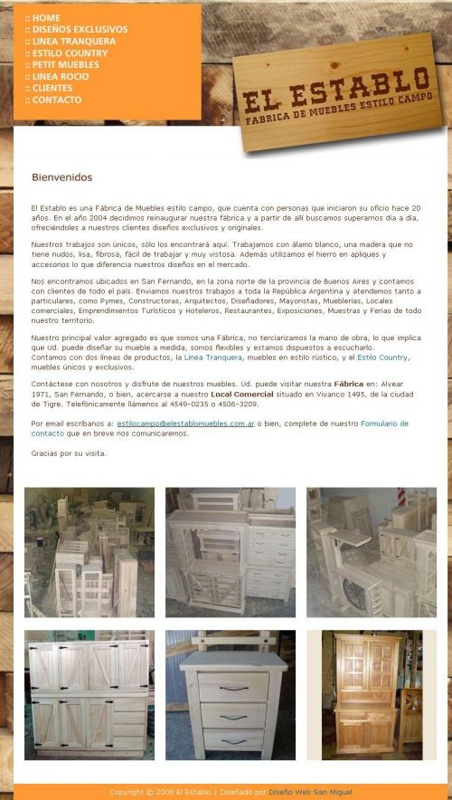 Fábrica de muebles de pino en san fernando muebles de pino el establo