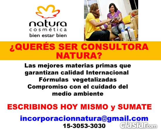 Buscamos revendedoras cosmeticos natura te esperamos en villa pueyrredon en  Versalles - Búsqueda de Trabajo - CVs | 259893